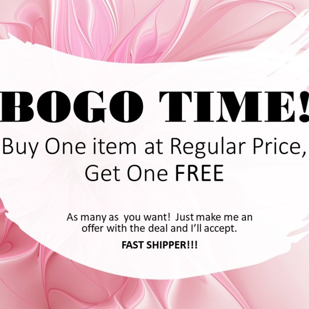 Get your BOGO deal now!